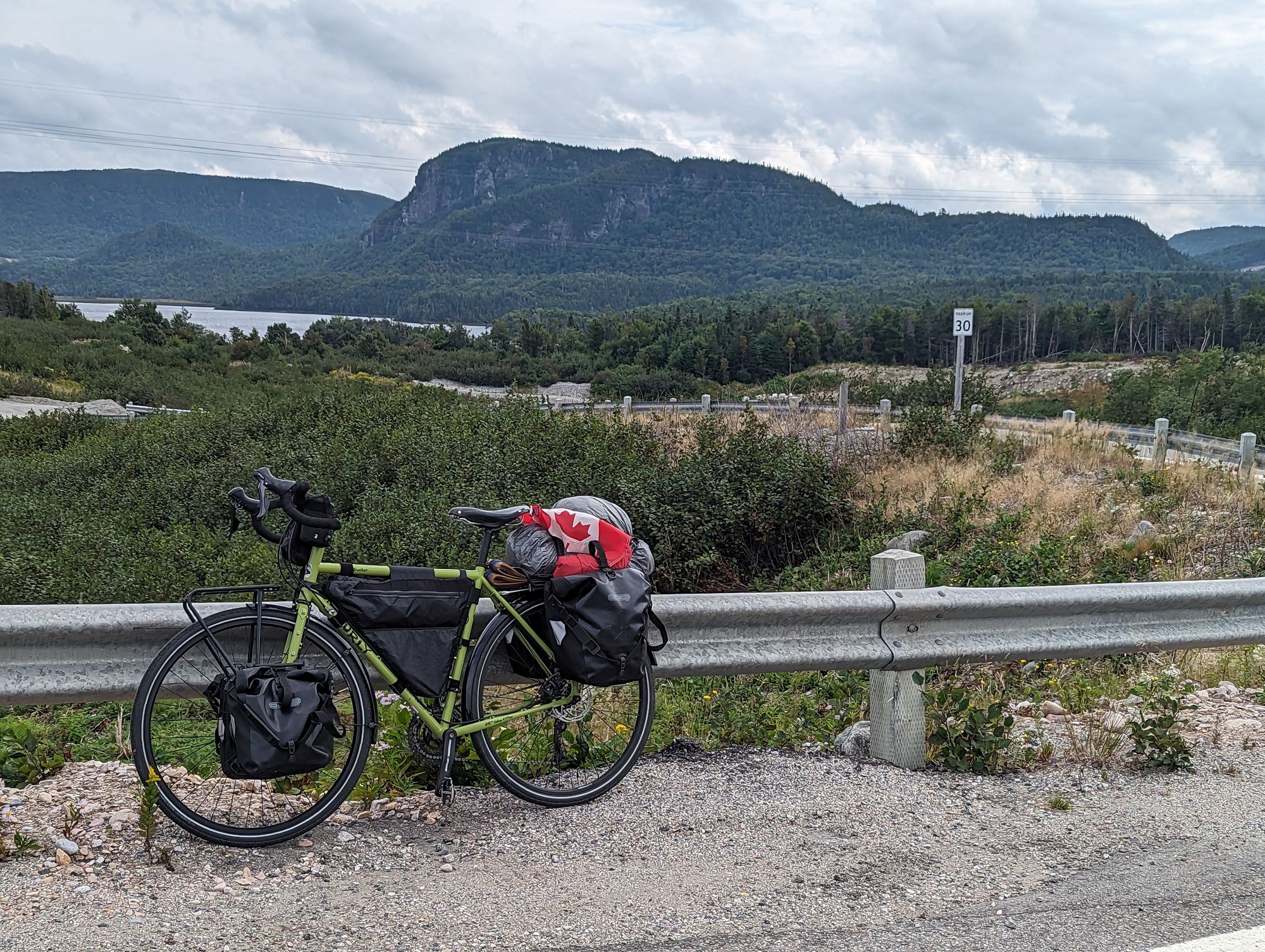 Day 115: Codroy Pond, NFLD -> Corner Brook, NFLD