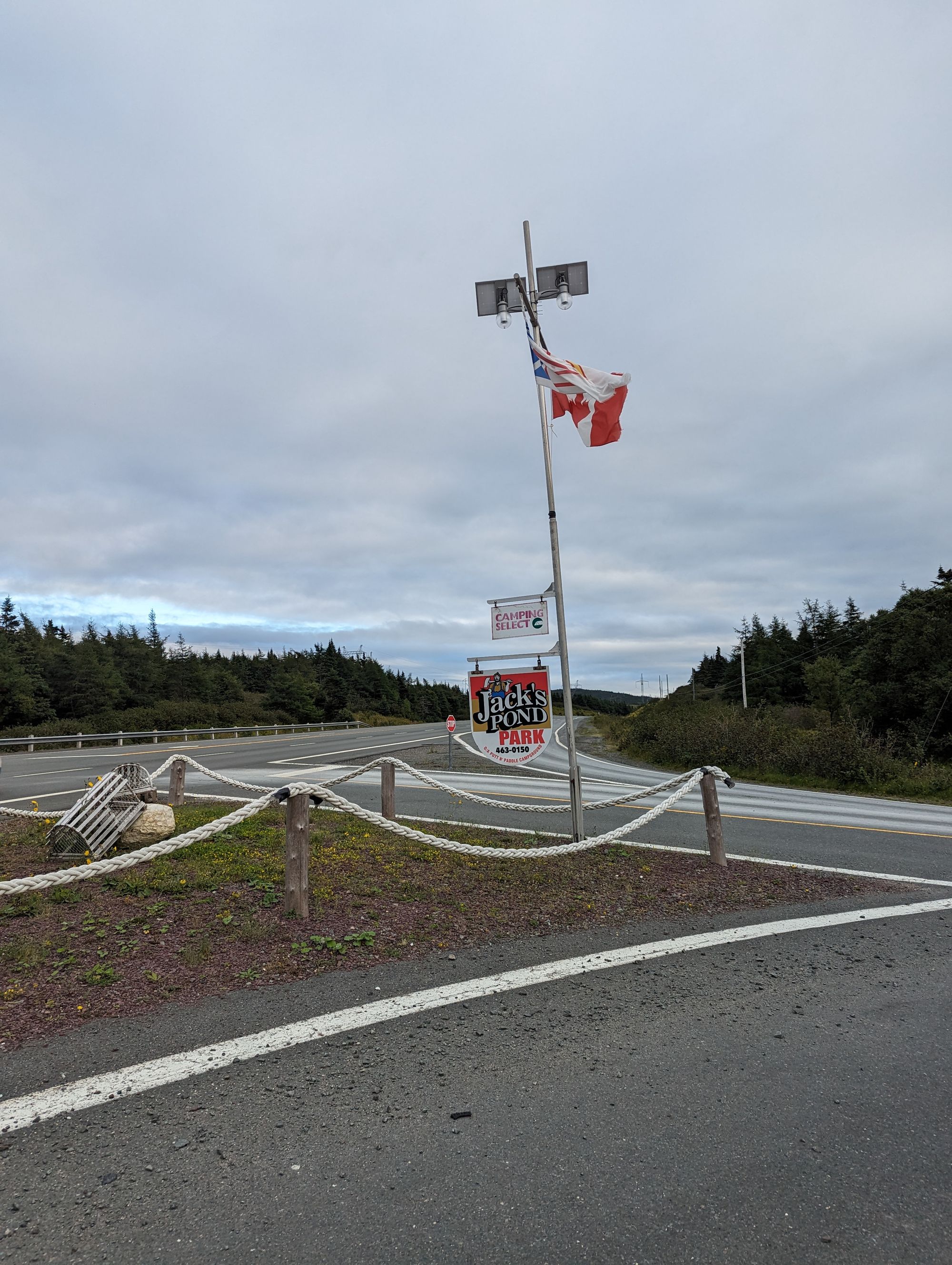 Day 121: Terra Nova, NFLD -> Arnold's Cove, NFLD